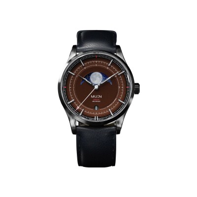 Montre Mu:n Watches Orion Brown OR75M
