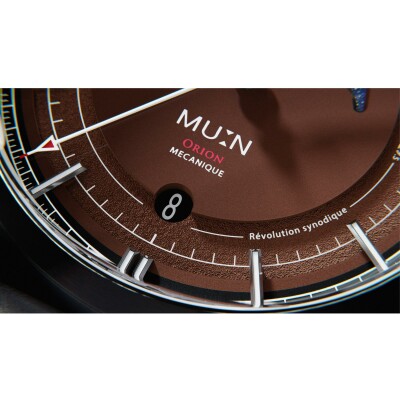 Montre Mu:n Watches Orion Brown OR75M