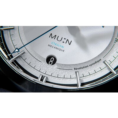 Montre Mu:n Watches Orion White OR75W