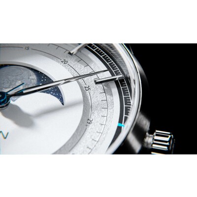 Montre Mu:n Watches Orion White OR75W