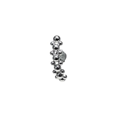 HARRICANA earrings in white gold
