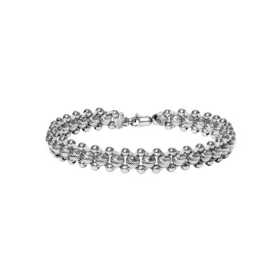 HARRICANA bracelet in white gold, large model