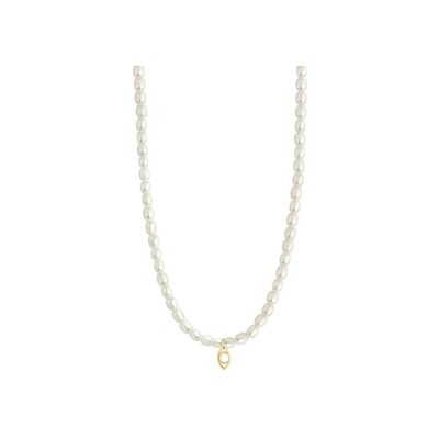Collier Charlet Origines en or jaune et perle d'eau douce