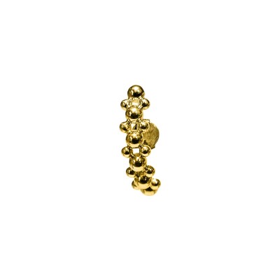 HARRICANA earrings in yellow gold