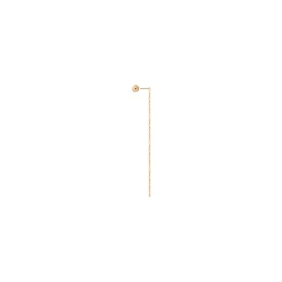Mono boucle d'oreille Vanrycke Skin Tatoo en or rose