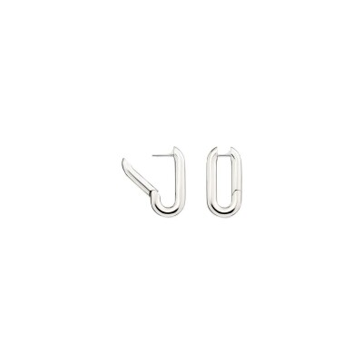 Boucles d'oreilles Vhernier Mon Jeu en or blanc