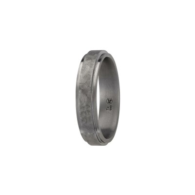 Bague L'Atelier du Tantale Stradale Speed 5mm en tantale