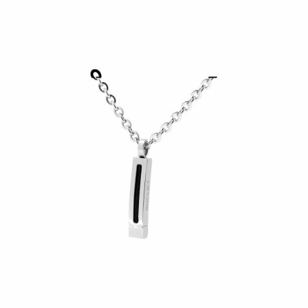 Pendentif Rochet Cabestan en acier et PVD noir