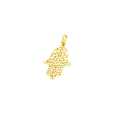 Pendentif main de Fatma en or jaune