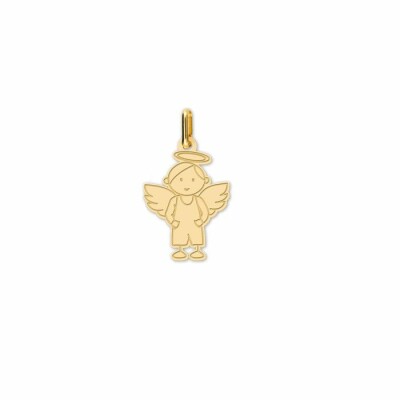 Pendentif ange en or jaune