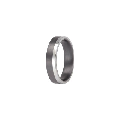 Alliance L'Atelier du Tantale Fusion Prince Gun 5mm en tantale et platine