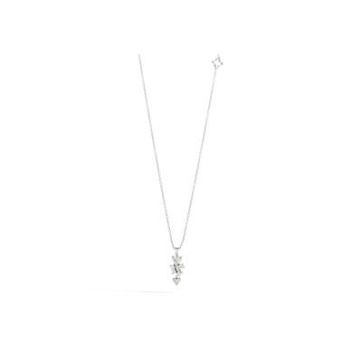 Collier Recarlo Anniversary Love en or blanc et diamants