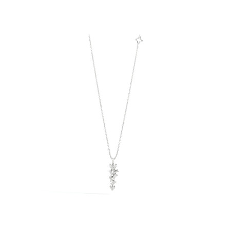 Collier Recarlo Anniversary Love en or blanc et diamants