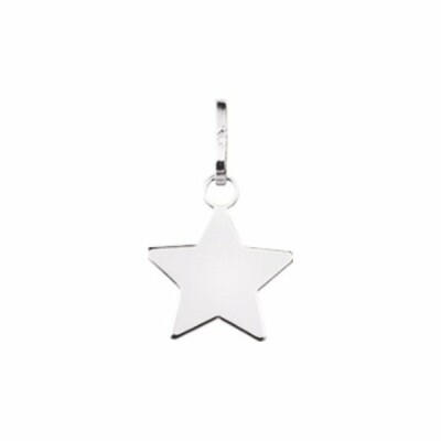 Pendentif en or blanc