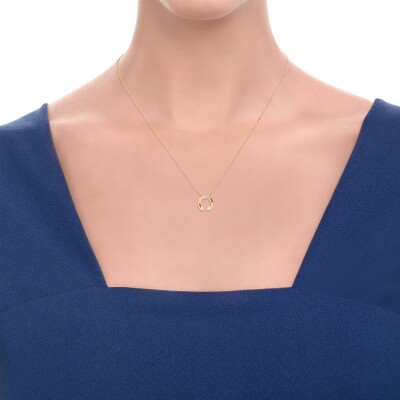Collier Recarlo More en or jaune et diamant