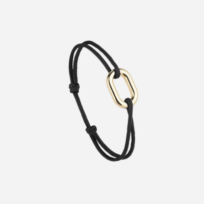 Bracelet sur cordon Le Vent à la Française Maillon en plaqué or, 16mm