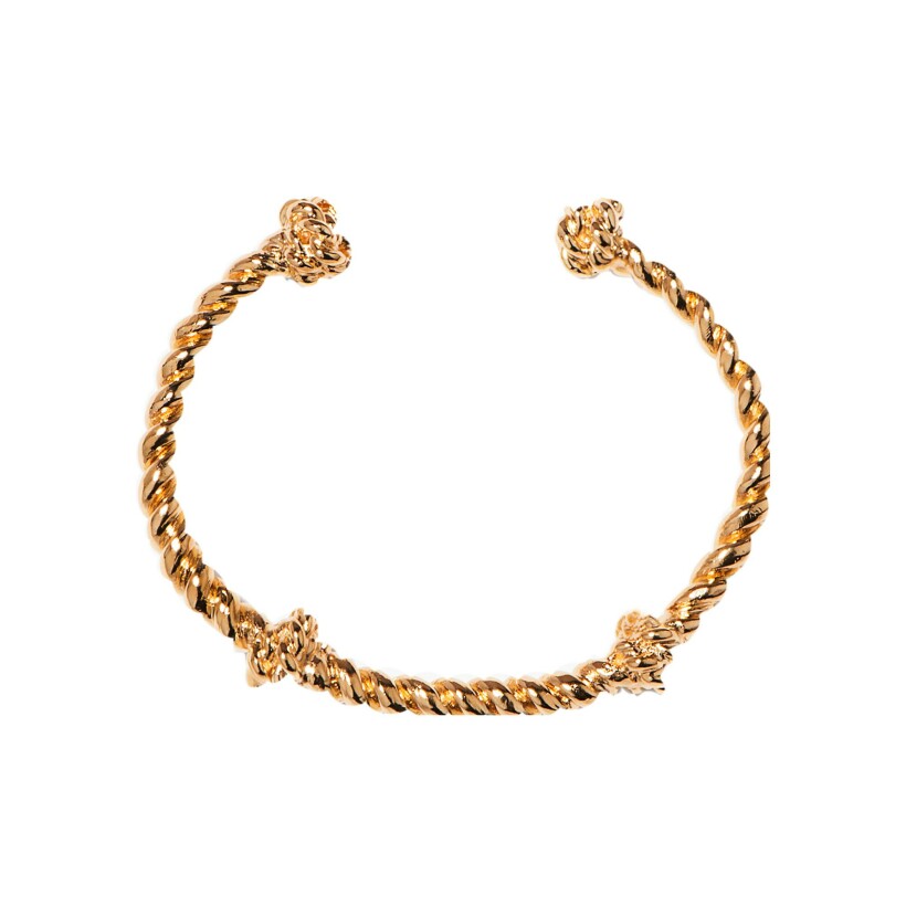Bracelet Aurélie Bidermann Palazzo en métal doré