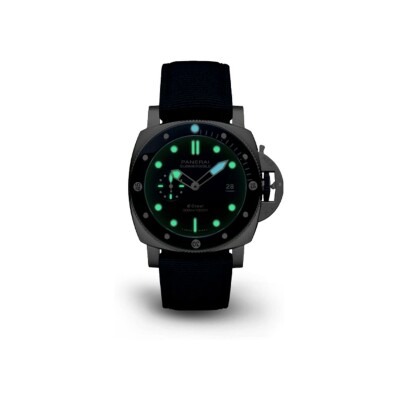 Panerai Submersible QuarantaQuattro eSteel TM Blu Profondo watch