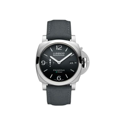 Panerai Luminor marina esteel grigio roccia watch