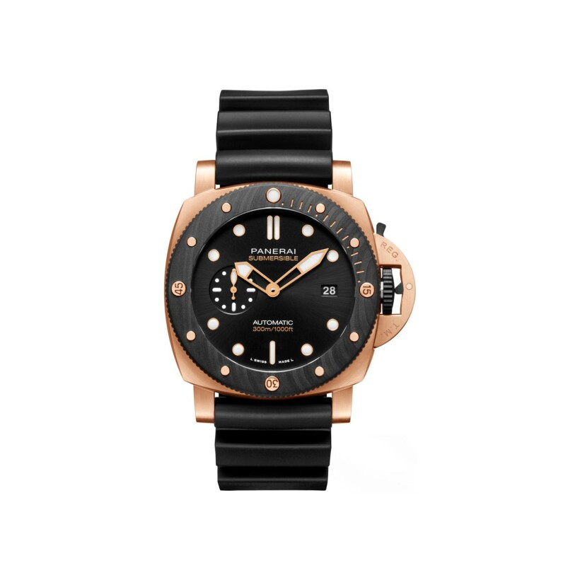 Panerai Submersible QuarantaQuattro Goldtech™ Orocarbo watch