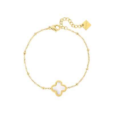 Bracelet Pixies en acier doré et nacre