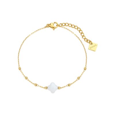 Bracelet Pixies en acier doré et nacre