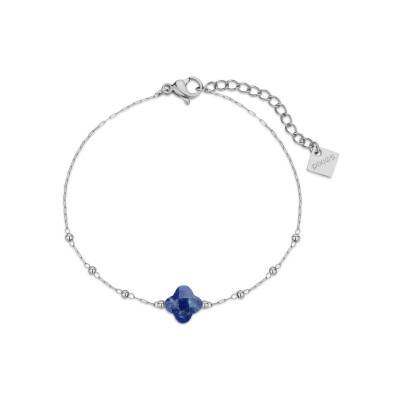 Bracelet Pixies en acier et lapis lazuli