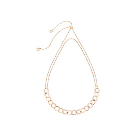 Collier Pomellato Brera en or rose et diamants bruns