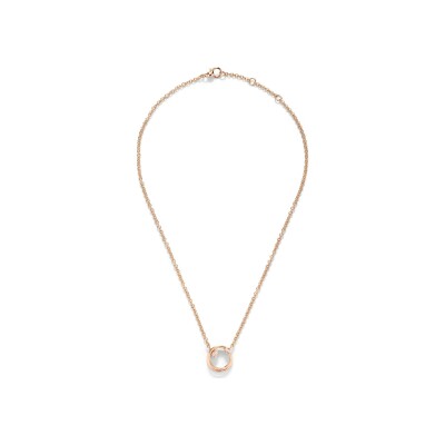 Collier Pomellato Together en or rose et diamants