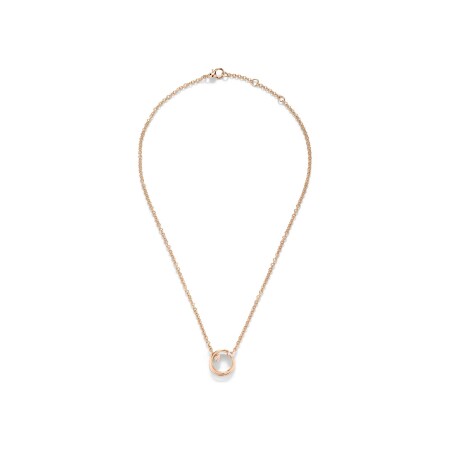 Collier Pomellato Together en or rose et diamants