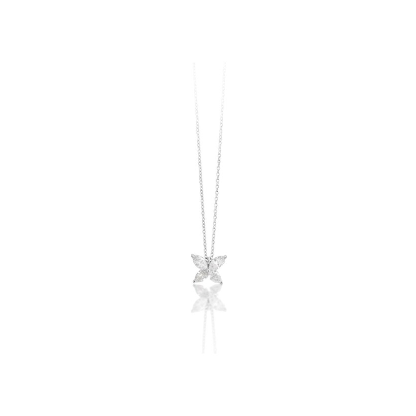 Pendentif B&F My Haute Joaillerie Sélection Fly en or blanc et diamants