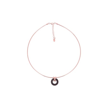 Collier Pesavento en argent doré rose