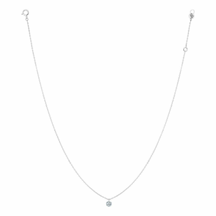 La Brune & La Blonde 360° necklace, white gold and 0.30ct diamond