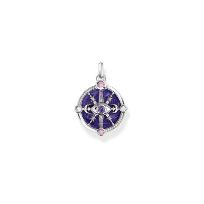 Pendentif Thomas Sabo Glam & Soul en argent, email et oxydes de zirconium