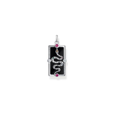 Pendentif Thomas Sabo Glam & Soul en argent, email et oxydes de zirconium