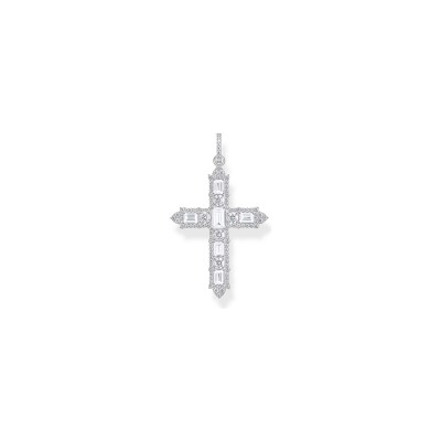 Pendentif Thomas Sabo Rebel At heart en argent et oxyde de zirconium