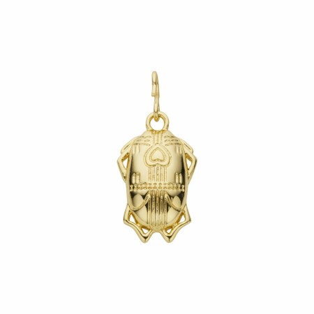 Pendentif Mya Bay Scarabée en métal doré