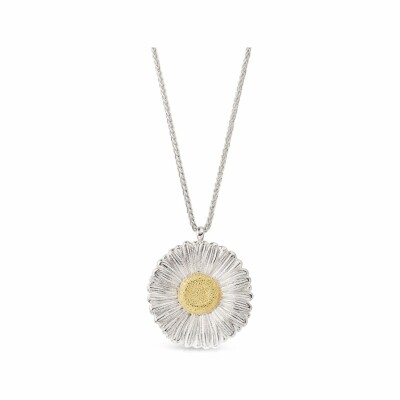 Buccellati Blossoms pendant, silver and ruddy