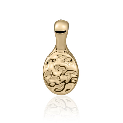 Pendentif Sparkling FUSE en argent plaqué or jaune