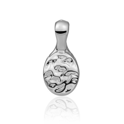 Pendentif Sparkling FUSE en argent rhodié