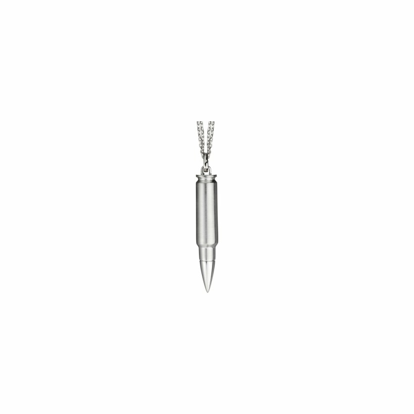 Akillis Fatal Attraction pendant with chain, white gold