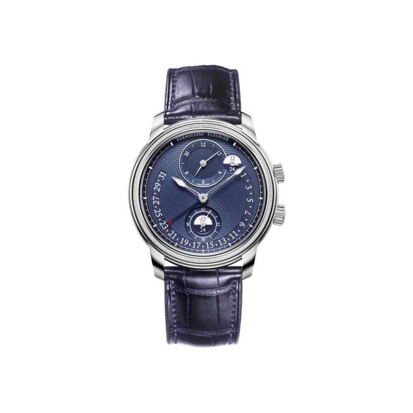 Parmigiani Fleurier Toric Hemispheres Retrograde Steel watch