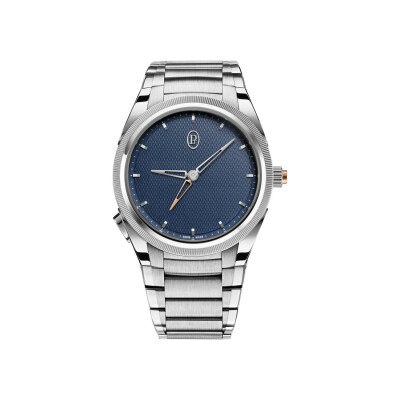 Parmigiani Fleurier Tonda PF GMT Rattrapante Steel Blue watch