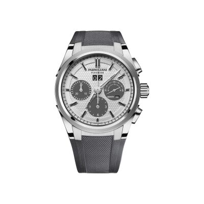 Parmigiani Fleurier Tonda GT Chronograph Steel Silver Quantum Uhr