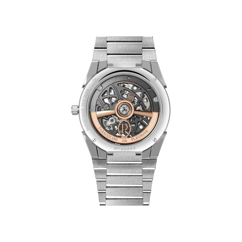 Parmigiani Fleurier Tonda PF Skeleton Steel Graphite watch