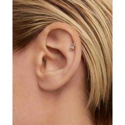 Mono boucle d'oreille PDPaola Fine Essentials en or jaune