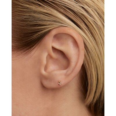 Mono boucle d'oreille PDPaola Fine Essentials en or jaune
