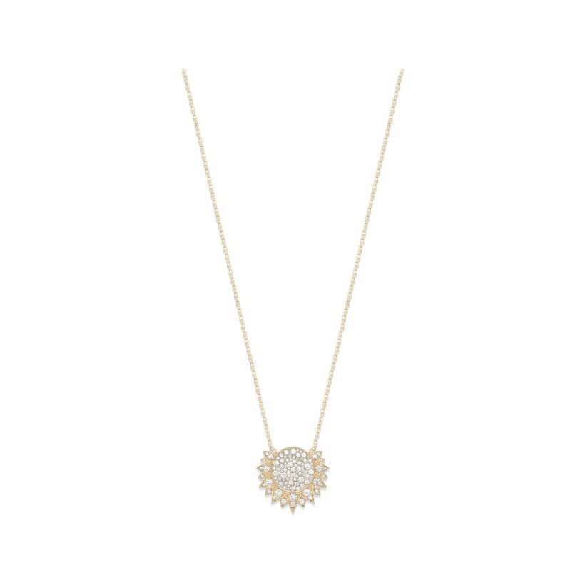 Piaget Sunlight pendant, rose gold and diamonds