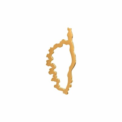Pendentif Corse en or jaune, 22x10mm