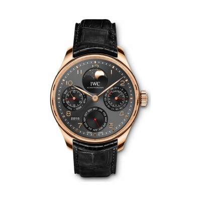 Montre IWC Schaffhausen Portugieser Calendrier Perpétuel Édition Dubail